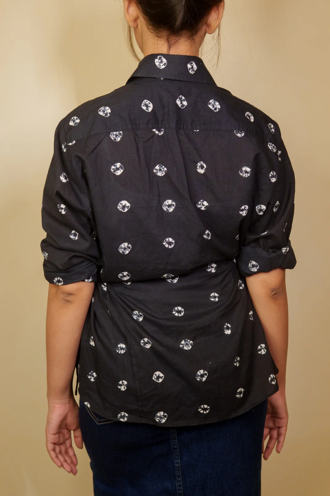 Bandhani corset shirt - Image 3