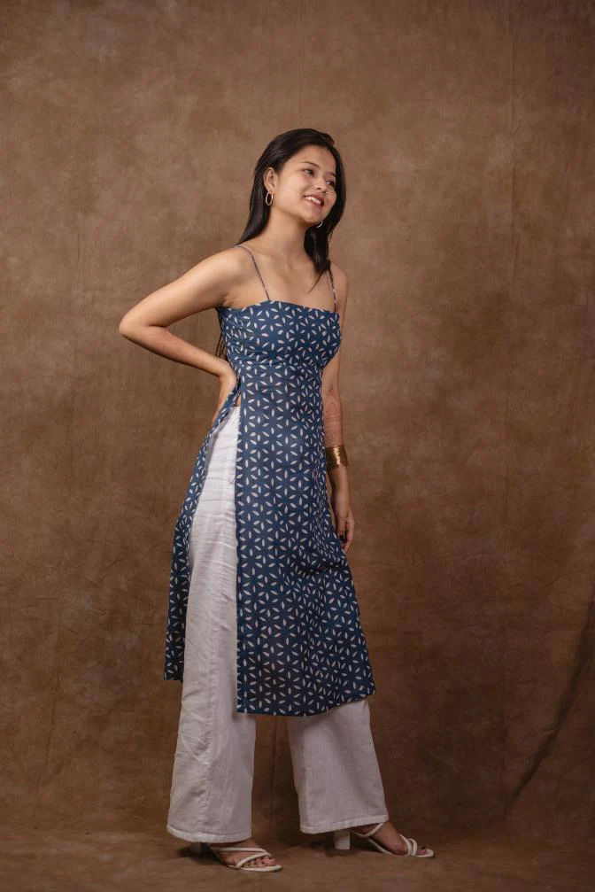 Niara Mul long Kurti - Image 3