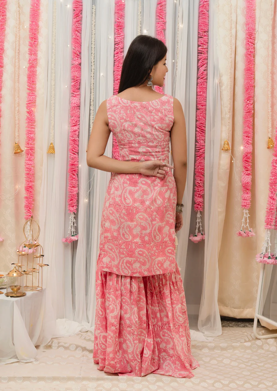 Swara sharara set - Image 4